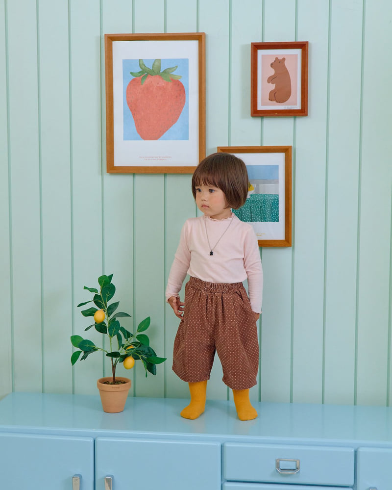 Oott Bebe - Korean Baby Fashion - #babyootd - Pastel Wave Tee - 9