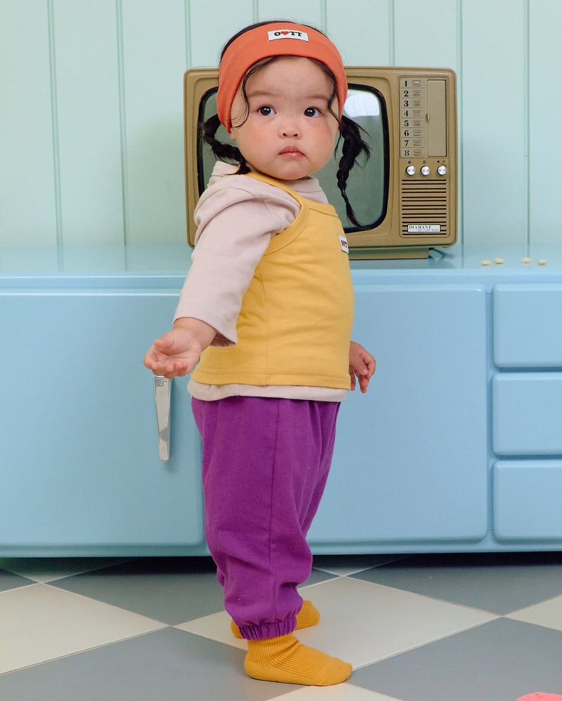 Oott Bebe - Korean Baby Fashion - #babyootd - Jelly Mix Gojengi Pants - 8