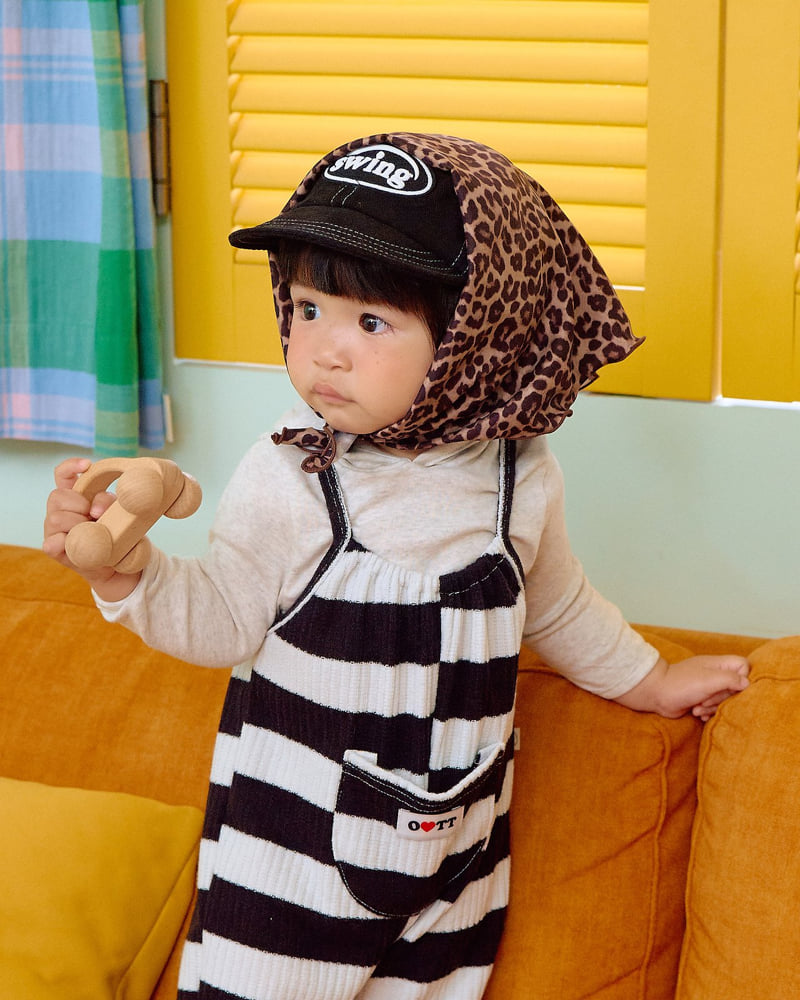 Oott Bebe - Korean Baby Fashion - #babyootd - Point Scarf - 6