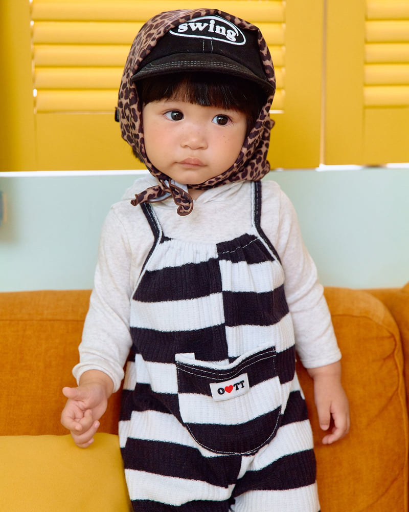 Oott Bebe - Korean Baby Fashion - #babyoutfit - Pippi Overalls - 10