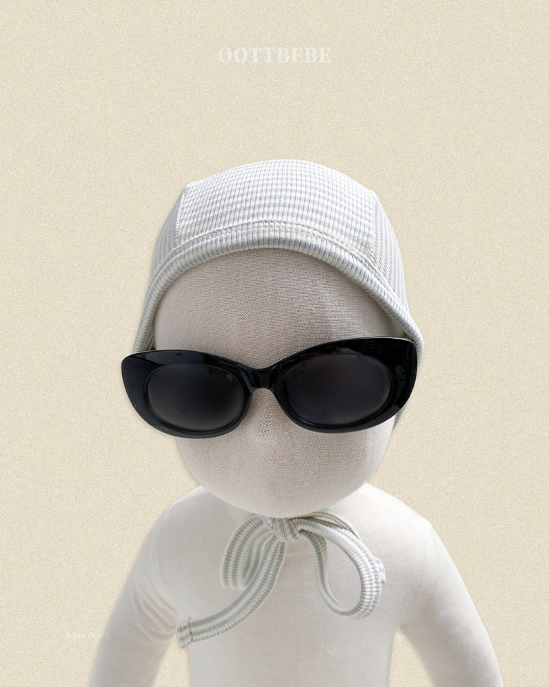 Oott Bebe - Korean Baby Fashion - #babyoutfit - Vanilla Latte Bonnet (Bebe) - 6
