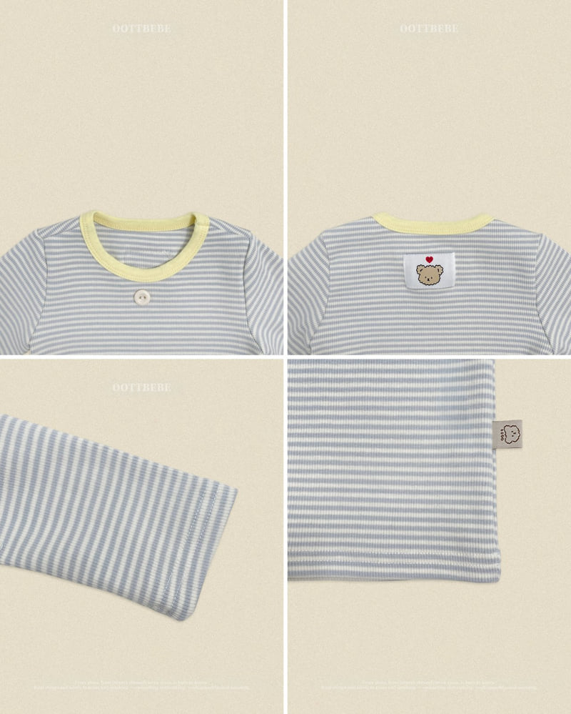 Oott Bebe - Korean Baby Fashion - #babyoutfit - Vanilla Latte Easywear - 3