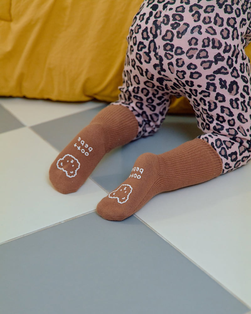 Oott Bebe - Korean Baby Fashion - #babywear - Little Leopard Easywear - 12