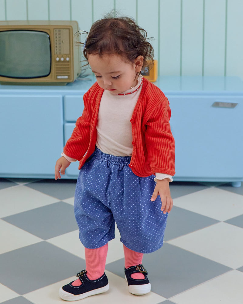 Oott Bebe - Korean Baby Fashion - #babywear - Haribo Ribbed Cardigan - 7