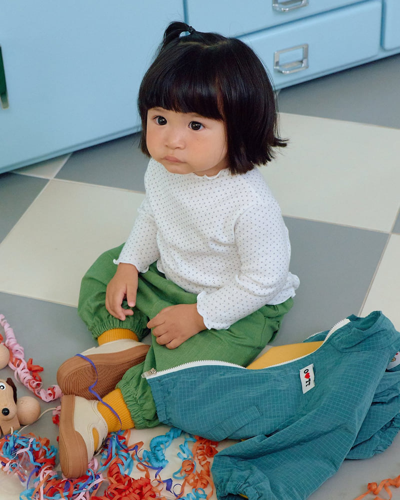 Oott Bebe - Korean Baby Fashion - #babywear - Dot Wave Tee - 10