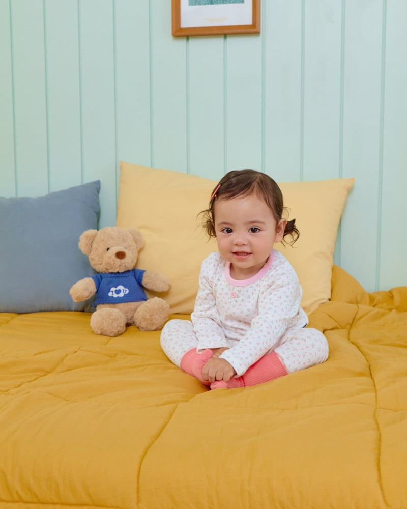 Oott Bebe - Korean Baby Fashion - #babywear - Coco Flower Easywear - 10