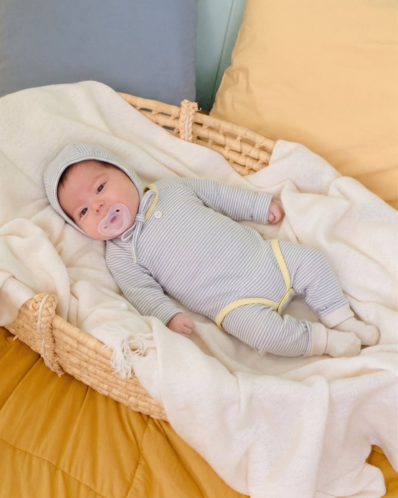 Oott Bebe - Korean Baby Fashion - #babywear - Vanilla Latte Bodysuit (Bebe) - 6
