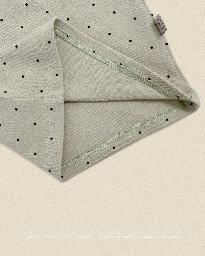 Oott Bebe - Korean Baby Fashion - #babywear - Chou Chou Dot Easywear - 4