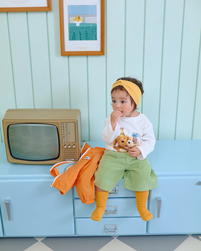 Oott Bebe - Korean Baby Fashion - #onlinebabyboutique - Puppy Series Tee (Kids) - 9