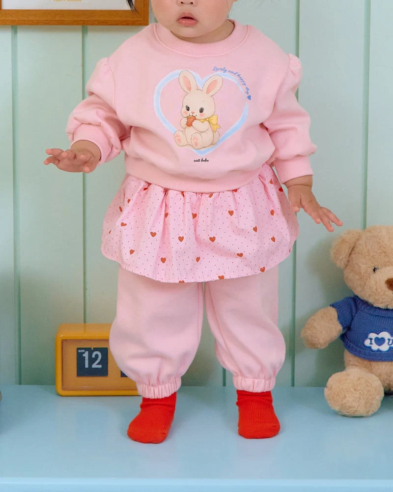 Oott Bebe - Korean Baby Fashion - #onlinebabyboutique - Cute Rabbit Set - 7