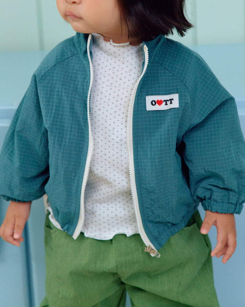 Oott Bebe - Korean Baby Fashion - #onlinebabyshop - Dot Wave Tee - 12