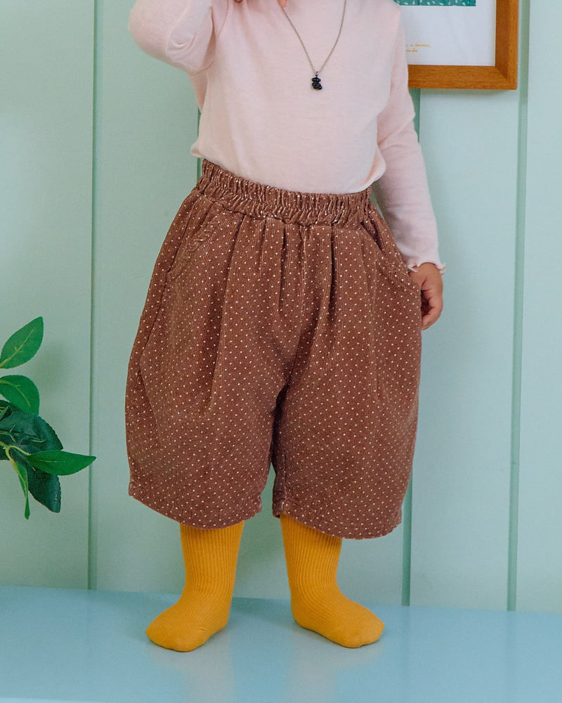 Oott Bebe - Korean Baby Fashion - #onlinebabyshop - Petit Dot Pants - 6