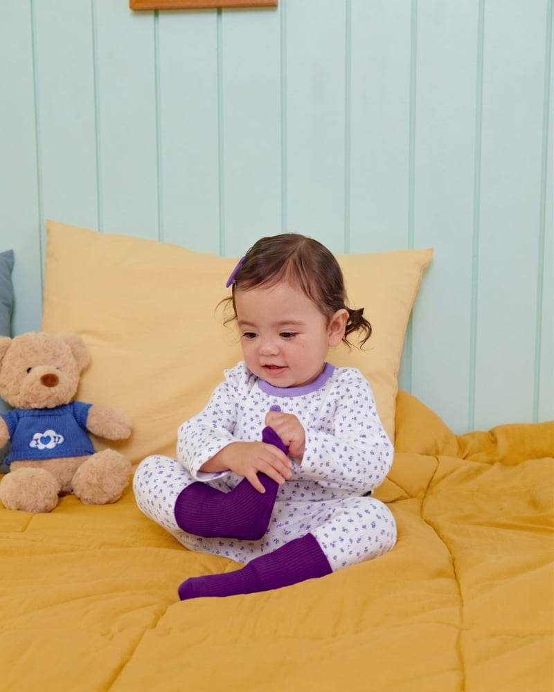 Oott Bebe - Korean Baby Fashion - #onlinebabyshop - Coco Flower Easywear - 12