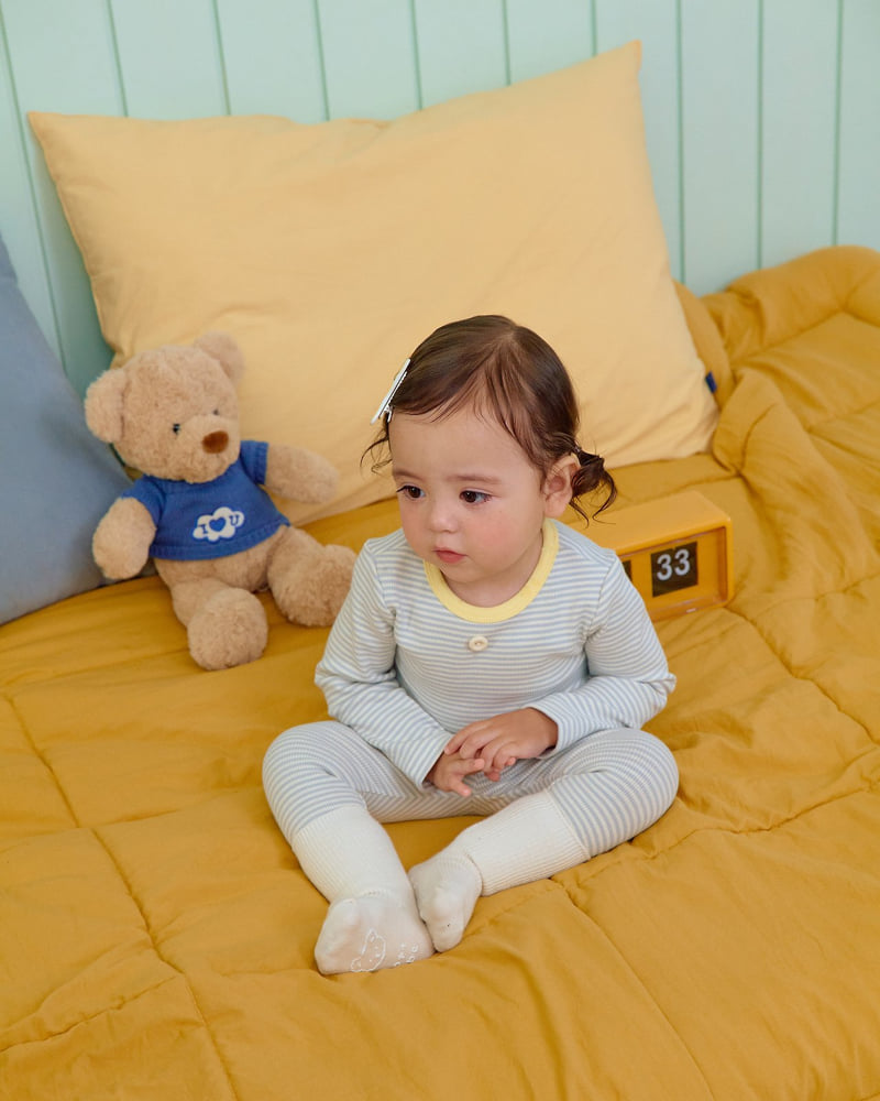 Oott Bebe - Korean Baby Fashion - #onlinebabyshop - Vanilla Latte Easywear - 7