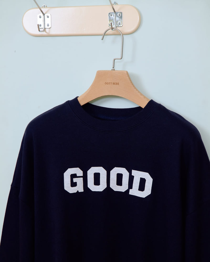 Oott Bebe - Korean Women Fashion - #momslook - GOOD Sweatshirt (Adult) - 7