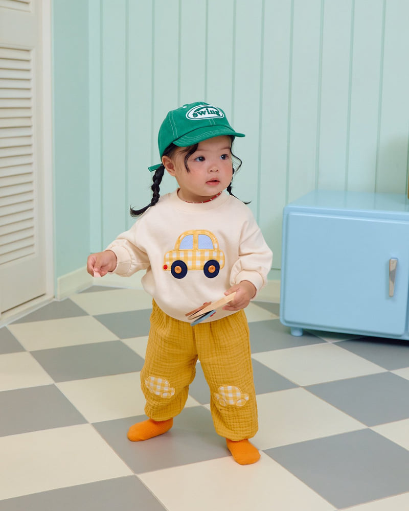 Oott Bebe - Korean Women Fashion - #momslook - Swing Ball Cap - 11