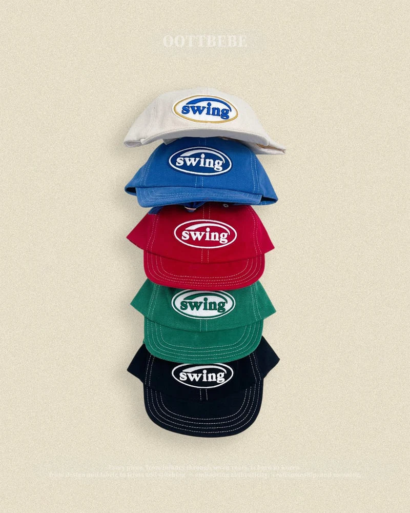 Oott Bebe - Korean Women Fashion - #womensfashion - Swing Ball Cap - 4