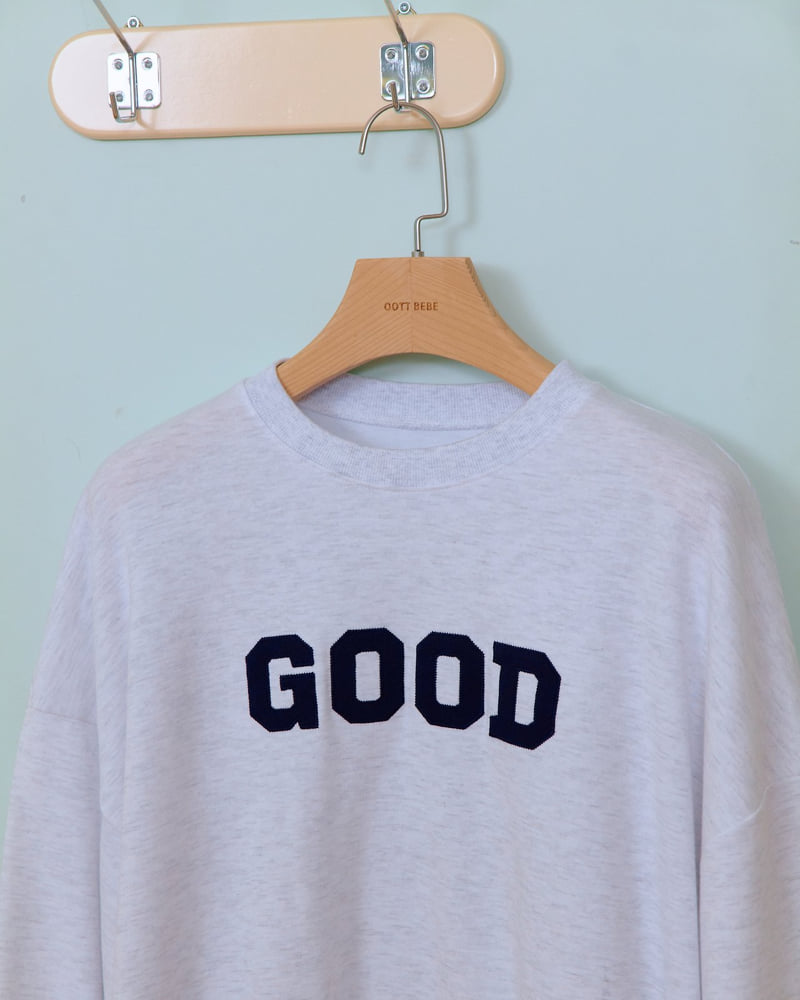 Oott Bebe - Korean Women Fashion - #womensfashion - GOOD Sweatshirt (Adult) - 6