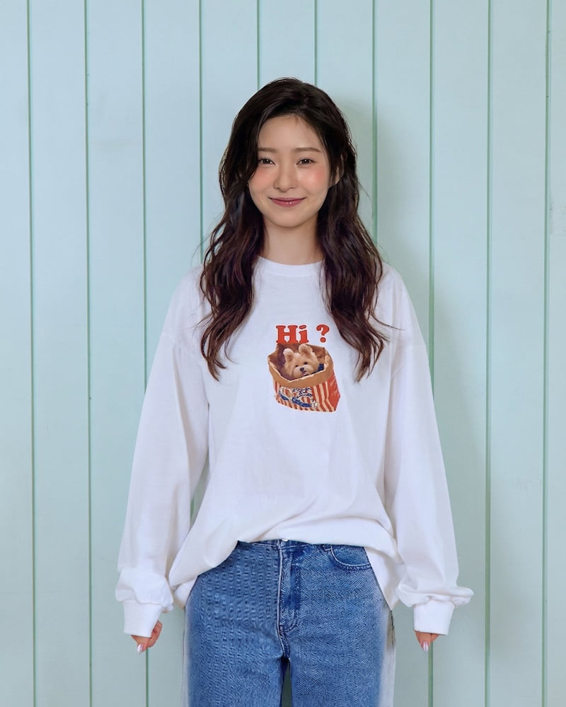 Oott Bebe - Korean Women Fashion - #womensfashion - Puppy Series Tee (Adult) - 2