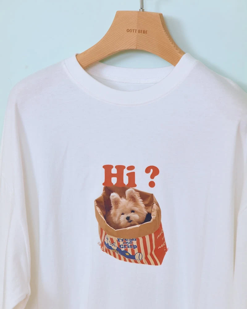 Oott Bebe - Korean Women Fashion - #womensfashion - Puppy Series Tee (Adult) - 6