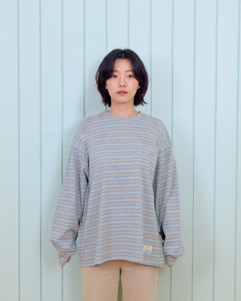 Oott Bebe - Korean Women Fashion - #womensfashion - Tomboy Ribbed Tee (Adult) - 6