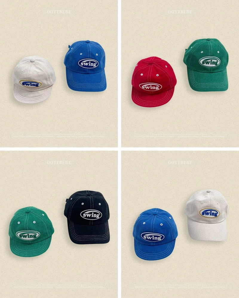 Oott Bebe - Korean Women Fashion - #womensfashion - Swing Ball Cap - 3