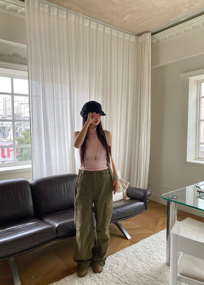Ouppt - Korean Women Fashion - #momslook - Soft Halter Top - 10