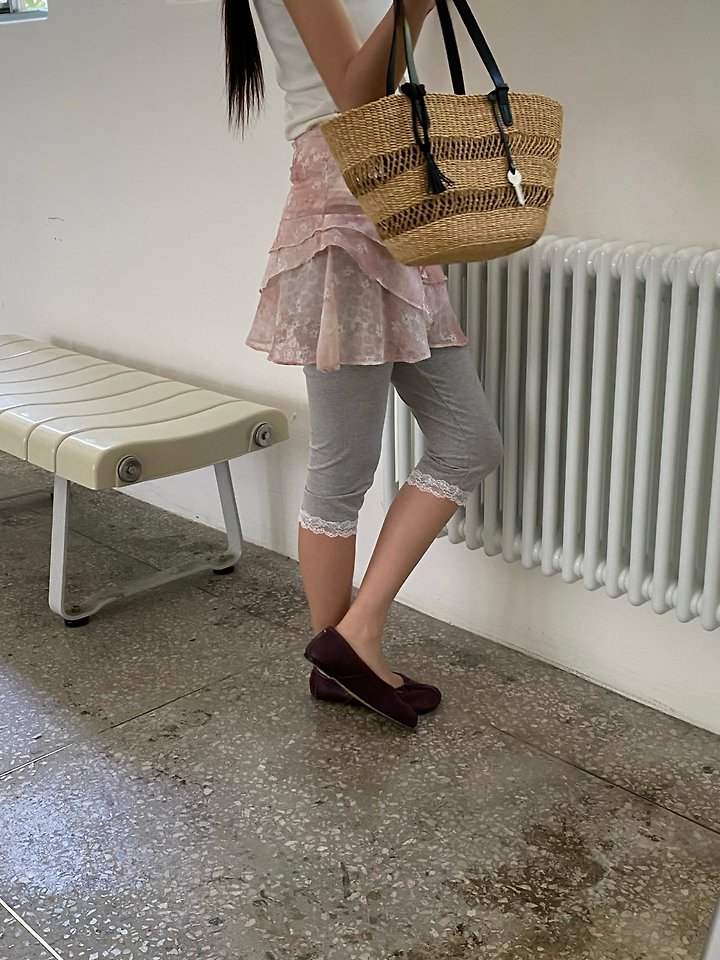 Ouppt - Korean Women Fashion - #momslook - Bridgerton Skirt - 11