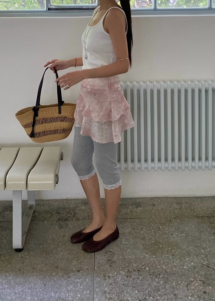Ouppt - Korean Women Fashion - #momslook - Bridgerton Skirt - 7