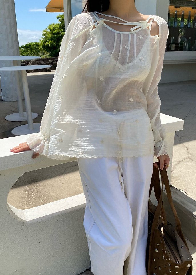 Ouppt - Korean Women Fashion - #momslook - Biella Blouse - 11