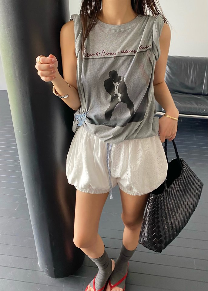 Ouppt - Korean Women Fashion - #thatsdarling - Robert Graphic Tee - 8