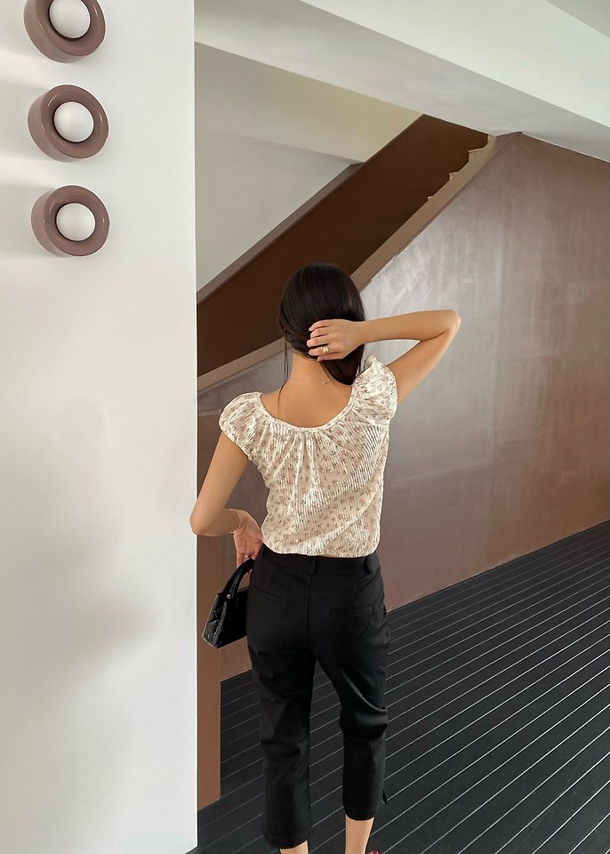 Ouppt - Korean Women Fashion - #thelittlethings - Whale Flower Tee - 10