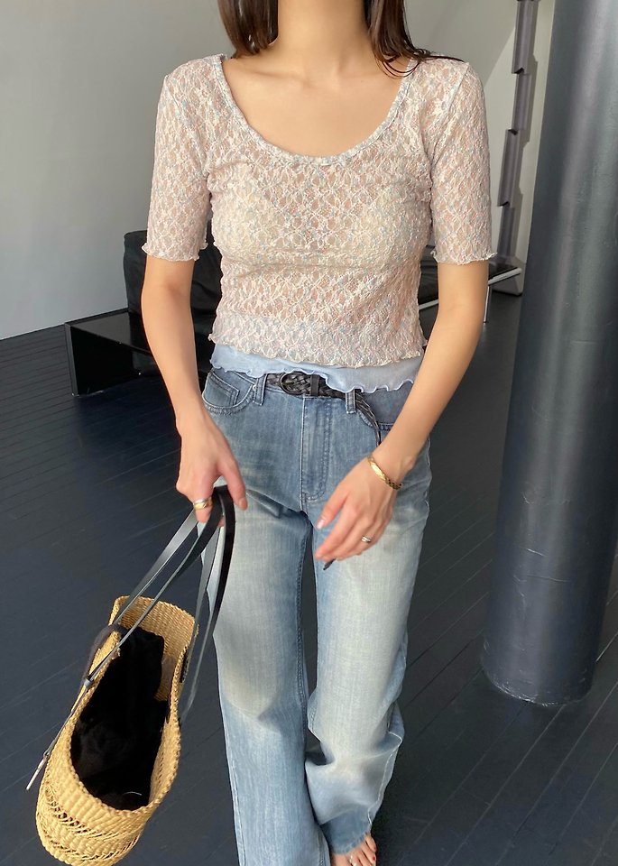 Ouppt - Korean Women Fashion - #thelittlethings - Maple Place Tee - 7