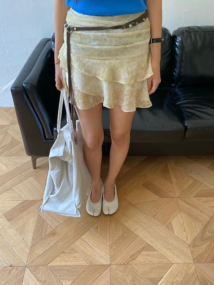 Ouppt - Korean Women Fashion - #thatsdarling - Bridgerton Skirt - 4
