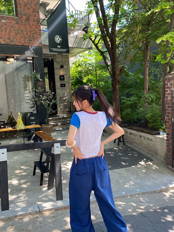 Ouppt - Korean Women Fashion - #vintageinspired - Ive Tee - 11