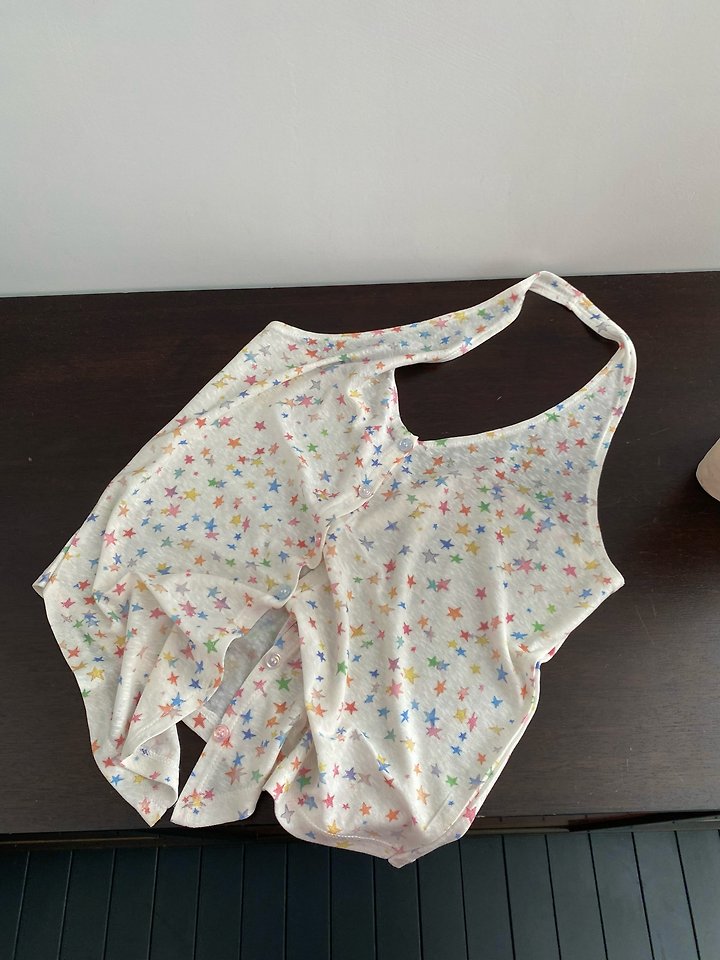 Ouppt - Korean Women Fashion - #womensfashion - Star Halter Sleeveless - 2