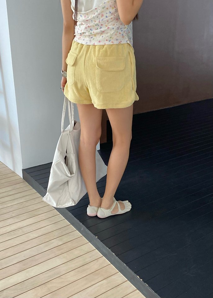 Ouppt - Korean Women Fashion - #womensfashion - Arco Teddy Shorts - 11