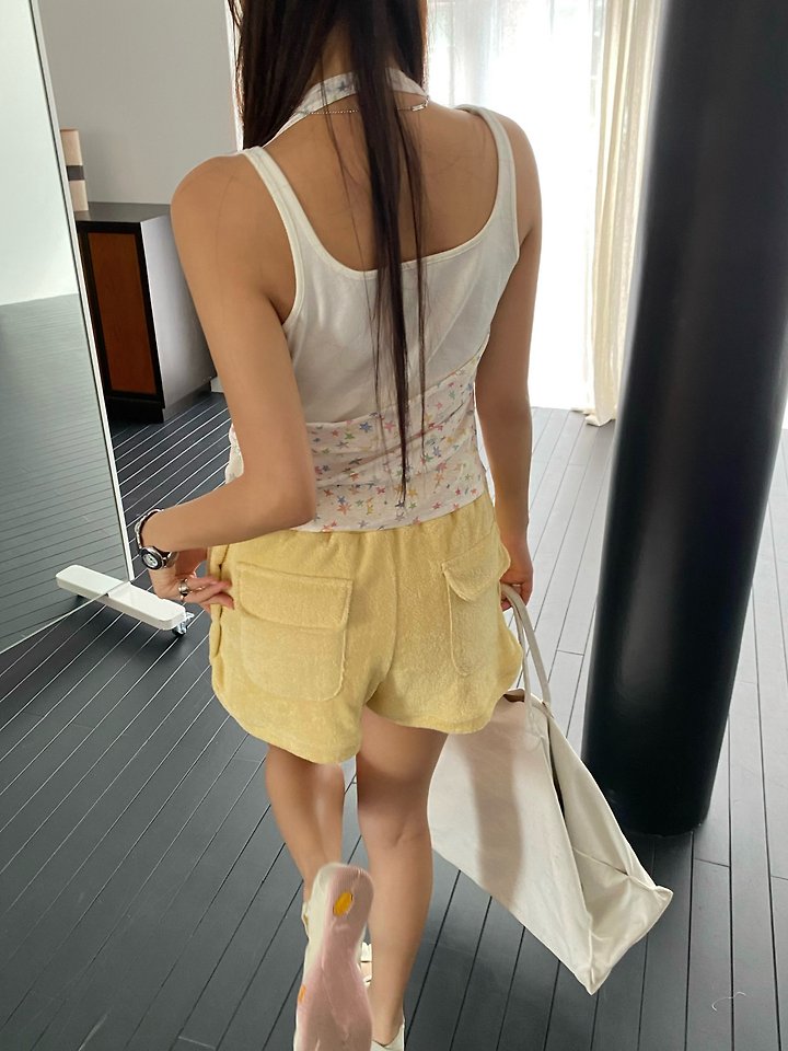 Ouppt - Korean Women Fashion - #womensfashion - Arco Teddy Shorts - 7
