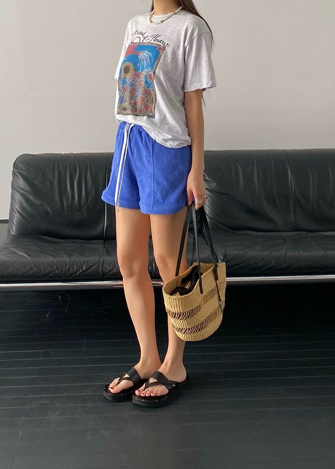 Ouppt - Korean Women Fashion - #womensfashion - Bumblebee Distressed Tee - 8