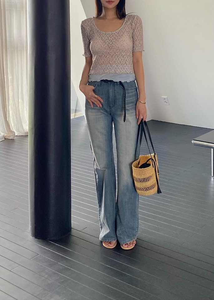 Ouppt - Korean Women Fashion - #womensfashion - Maple Place Tee - 11