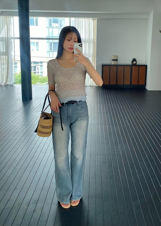 Ouppt - Korean Women Fashion - #womensfashion - Maple Place Tee - 9