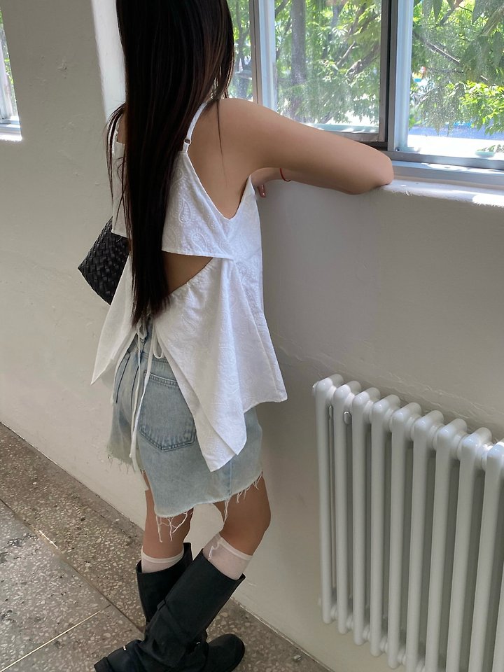 Ouppt - Korean Women Fashion - #womensfashion - Deis Half Sleeve Blouse - 10