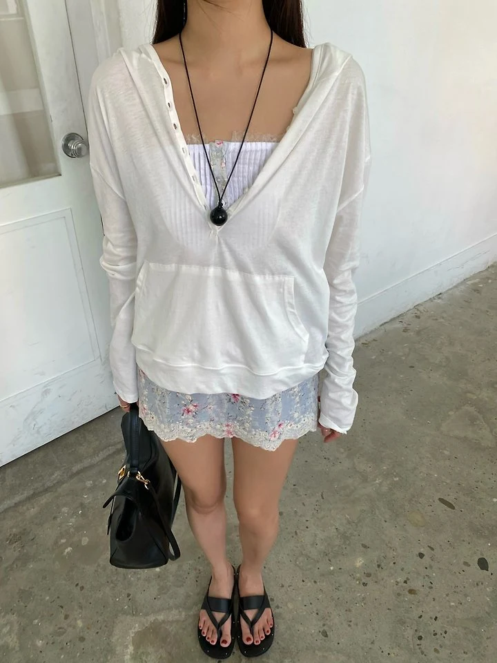 Ouppt - Korean Women Fashion - #womensfashion - Joanna Hoodie - 11