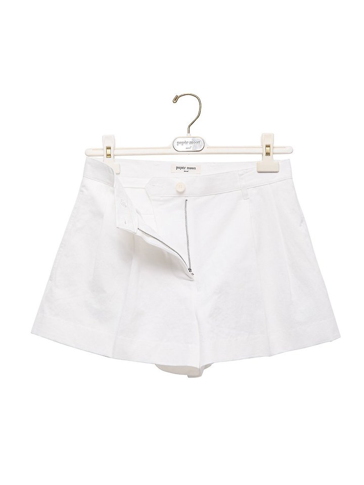Paper Moon - Korean Women Fashion - #momslook - Washed Linen Chino Shorts - 12