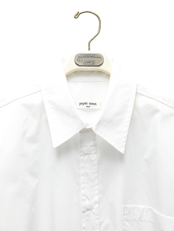 Paper Moon - Korean Women Fashion - #momslook - Oversized Wrap Draped Shirt - 9