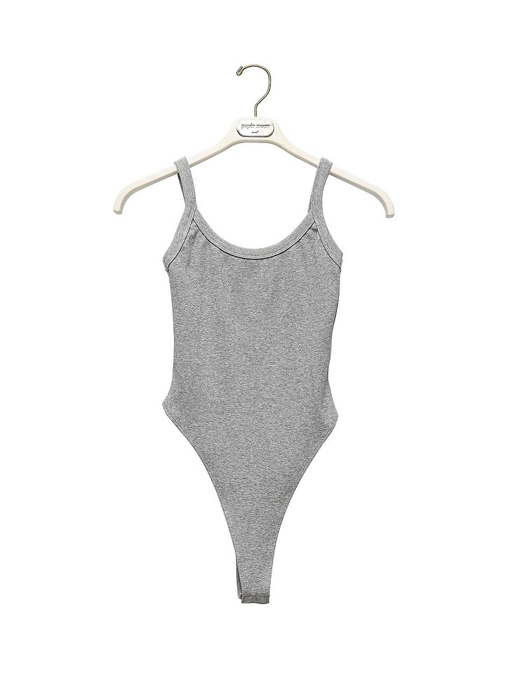 Paper Moon - Korean Women Fashion - #momslook - Sleeveless Open-Back Bodysuit - 6