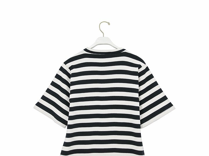 Paper Moon - Korean Women Fashion - #momslook - Striped Ribbed Maxi One-piece - 10