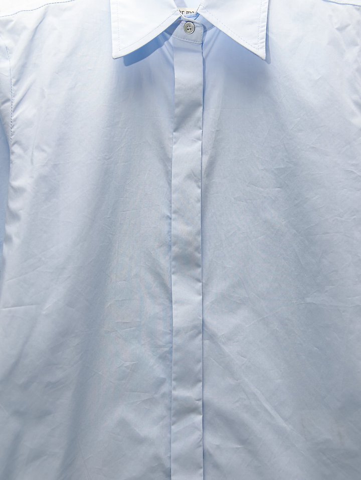 Paper Moon - Korean Women Fashion - #momslook - Slim-Fit Long Cuff Shirt - 9