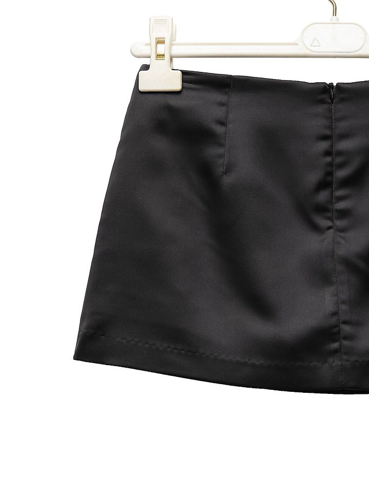 Paper Moon - Korean Women Fashion - #momslook - Satin Micro Skort - 11