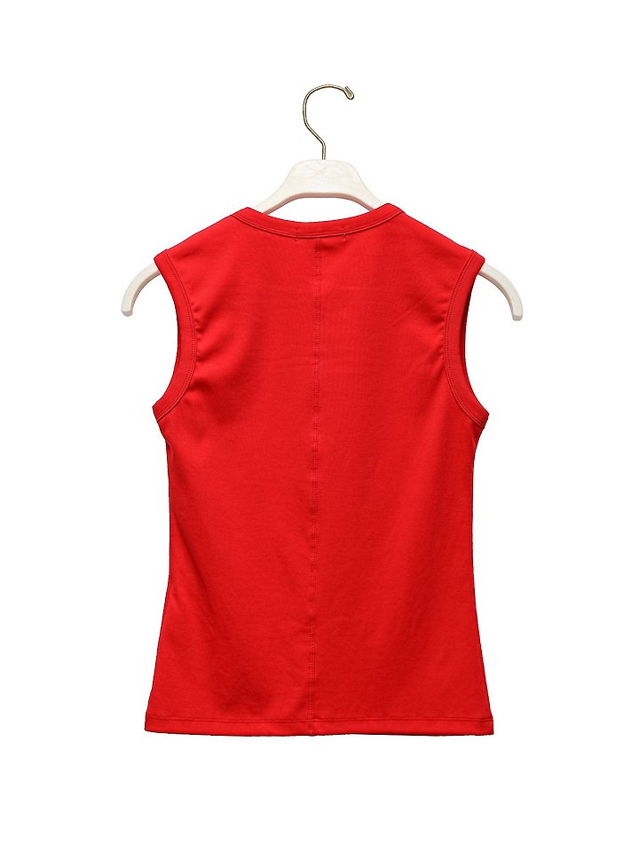 Paper Moon - Korean Women Fashion - #momslook - Classic Slim Sleeveless Top - 8